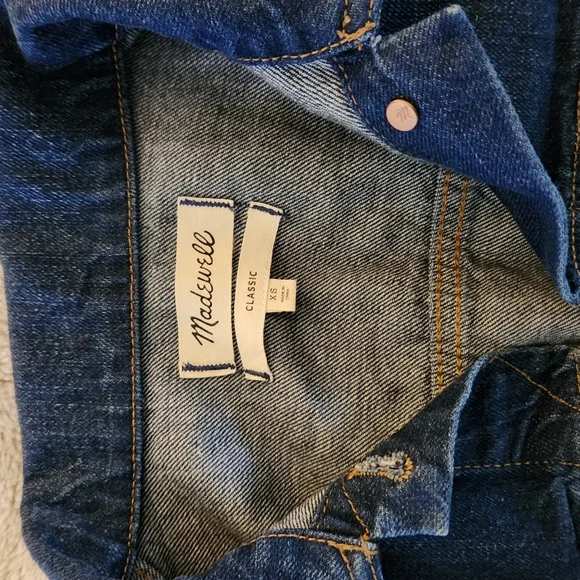 MADEWELL DENIM JACKET !! - Picture 3 of 7